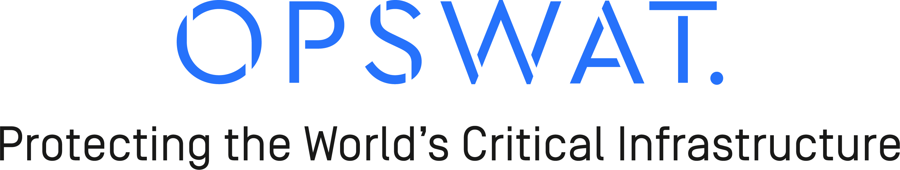 OPSWAT Logo Tagline Center blue-navy